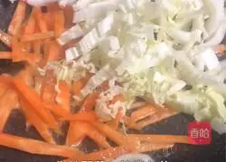 Cantonese Style - Illustration of Homemade Fried Noodles 4