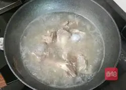 Cordyceps flower Illustration of how to make corn bone soup 6