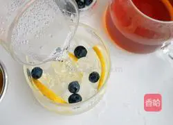 Sprite Oolong Illustration of how to make lemon drink 7