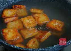 Illustration of how to make spinach, tofu and vermicelli soup 7