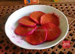 Illustration of how to make dragon fruit yogurt cake 10