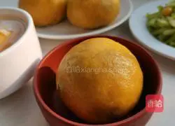 Illustration of how to make corn dough with bamboo shoot leaves and oil residue 20