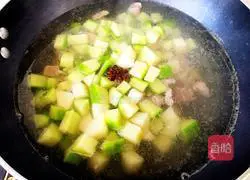 Illustration of how to make radish and beef stew 6