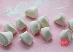 Illustration of how to make bean paste buns 4