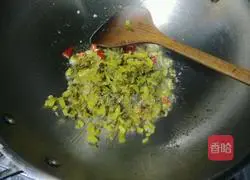 Illustration of how to make pickled cabbage, tofu and fish 9