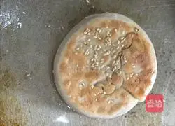 Illustration of how to make sesame pancakes 9