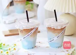 Walden Blue Coconut Latte Recipe Illustration 9