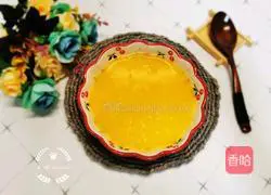 Illustration of how to make pumpkin rice soup 11