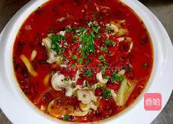 Illustration of how to make spicy boiled fish 8