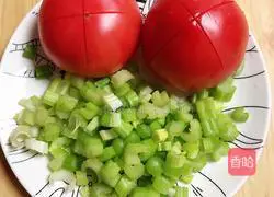 Tomato Enoki Mushroom Soup Recipe Illustration 3