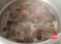 Illustration of how to make lamb chops and radish soup 1