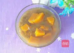 Pumpkin and mung bean soup Illustration of how to do it 10