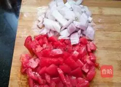 Illustration of how to make tomato minced meat pasta 2