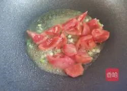 Illustration of how to make tomato, tofu and mushroom soup 6