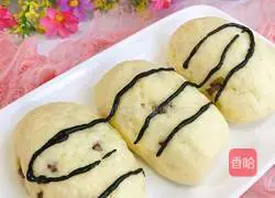 Milk-flavored honey bean roll Illustrations of teaching practices 17