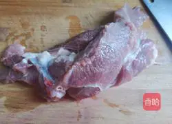 Illustration of how to make cumin meat slices (home barbecue) 1