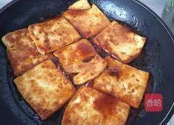 Illustration of how to make sweet and sour crispy tofu 7