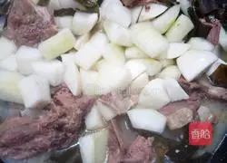 Stew over firewood Bone soup recipe 5