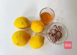 Illustration of how to make Xianhua plum lemonade 1
