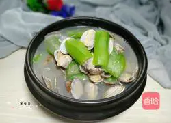 Illustration of how to make Huajia Luffa Soup 12