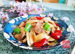  Illustration of how to make fried pork slices with king oyster mushrooms 16