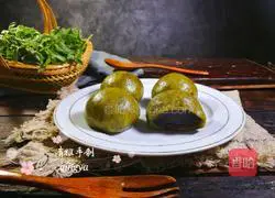 Qingming Tuan (Squirrel Songcao) Version of Bean Paste Stuffing Illustration 9