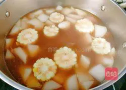 Big Foot Fungus Corn Chicken Soup Recipe Illustration 16