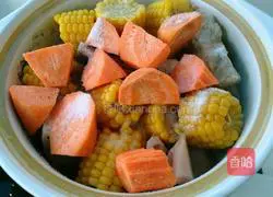 Lotus root and corn ribs Illustration of how to make soup 11