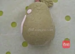 Illustration of how to make avocado steamed buns 13