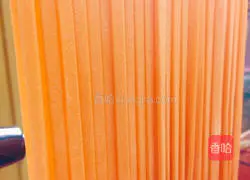 Illustration of how to make colorful noodles 11