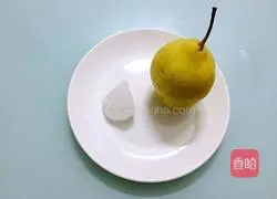 Illustration of how to make snow pear stewed with rock sugar 1