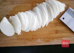 Illustration of how to make cold shredded radish 3
