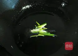 Illustration of how to cook tofu with green onions 2