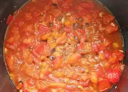 Illustration of how to make tomato and egg noodles 7