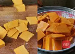 Illustration of how to make colorful vegetable and corn steamed buns 1