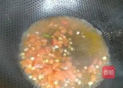 Illustration of how to make tomato and egg noodles 2