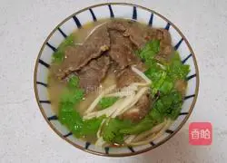 Illustration of how to make beef noodles 7