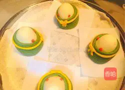 Illustration of how to make small rice dumplings and steamed buns 10
