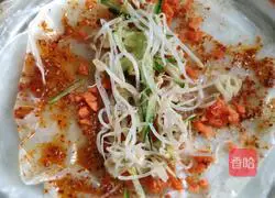 Illustration of how to make Xiao County Noodles (same steps as Liangpi) 12