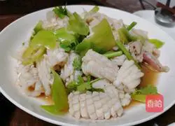 Illustration of how to make warm squid 4