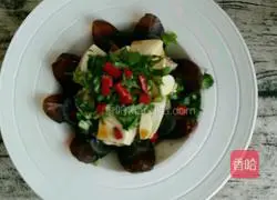 Cold preserved egg tofu#New Year's Eve dinner recipe illustration 7