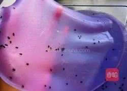 Illustration of how to make colorful cold skin of fruits and vegetables 7