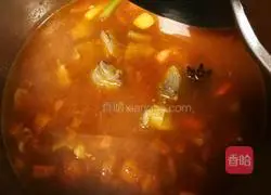 Illustration of tomato stewed beef brisket 11