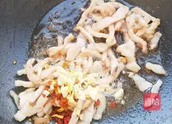 Illustration of how to make fried pork with bitter melon 8