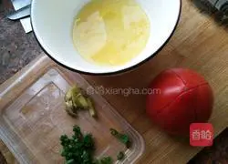 Illustration of how to make tomato and egg soup 2