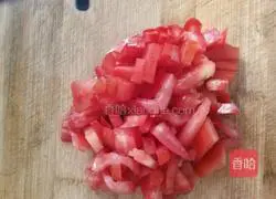 Illustration of how to make tomato and egg soup noodles 3