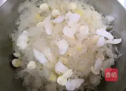 Illustration of how to make Sydney Lily, Lotus Seed and Tremella Soup 7