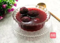 Illustration of how to make sweet bayberry soup 9
