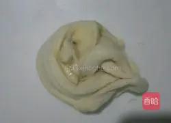 Illustration of how to make steamed buns rolled with flower oil 17