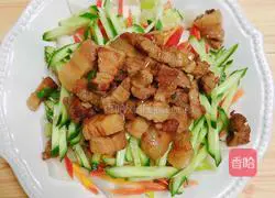 Illustration of how to make oily trousers and noodles (one of the eight weird things in Shaanxi) 7